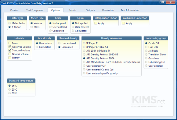 Turbine Meter Flow Rate Check – Kelton Software Help